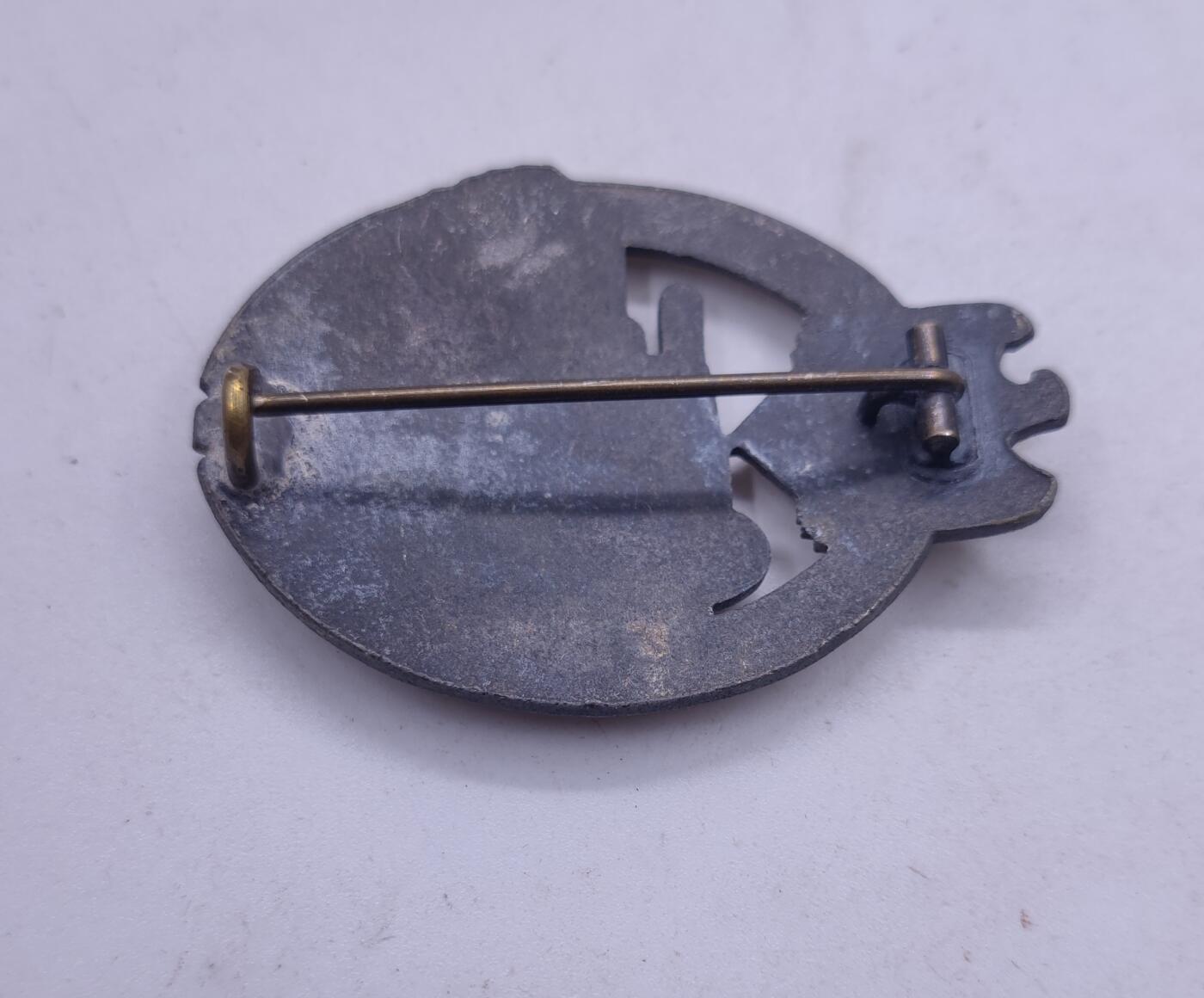 红色经典收藏拍卖专场第31期 德国1939 铜级坦克突击奖章 铸造版