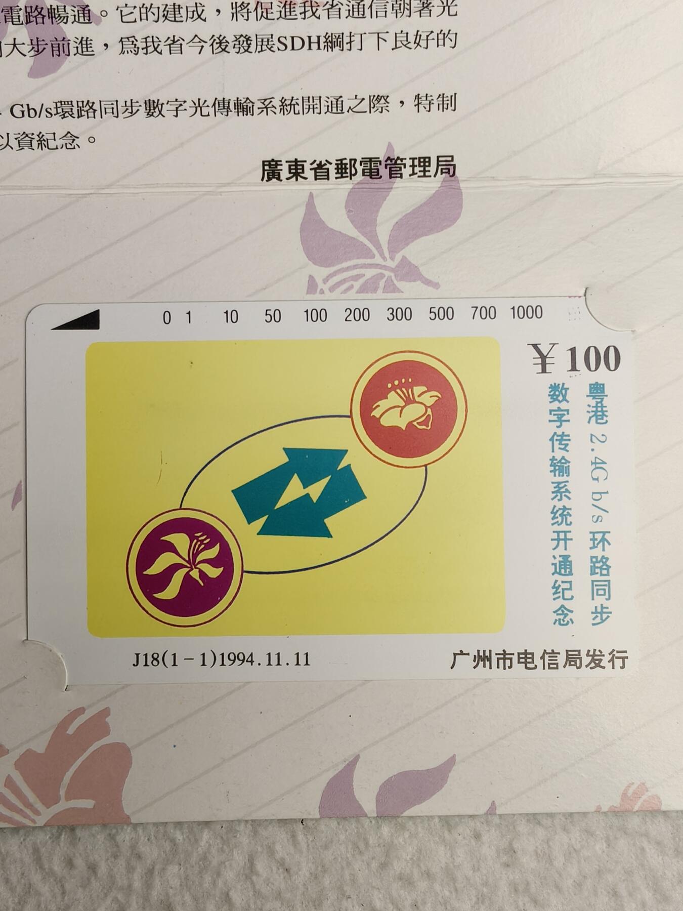 易卡拍卖第58期 广州：数字传输系统开通。带册。收藏级品相。如图所示！