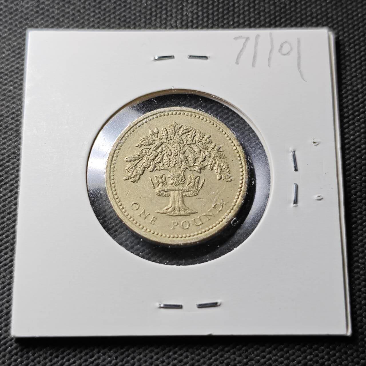 KK钱币收藏小铺  第371场  2月预留时间 周末发货  英国1镑