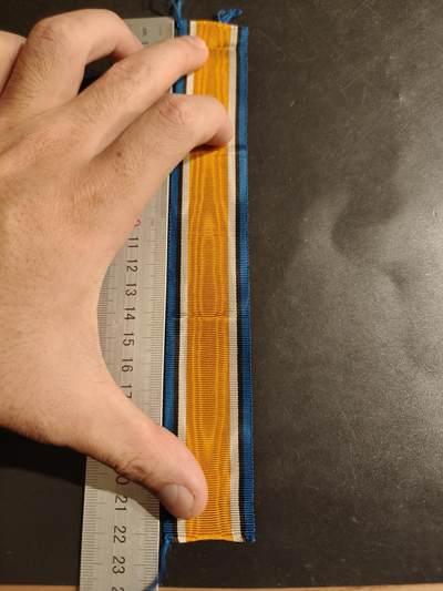 老王徽章第163期 13-15日三场连拍 16日统一发货  13、14日结束后可寄存 - 英国一战纪念绶带 22cm 