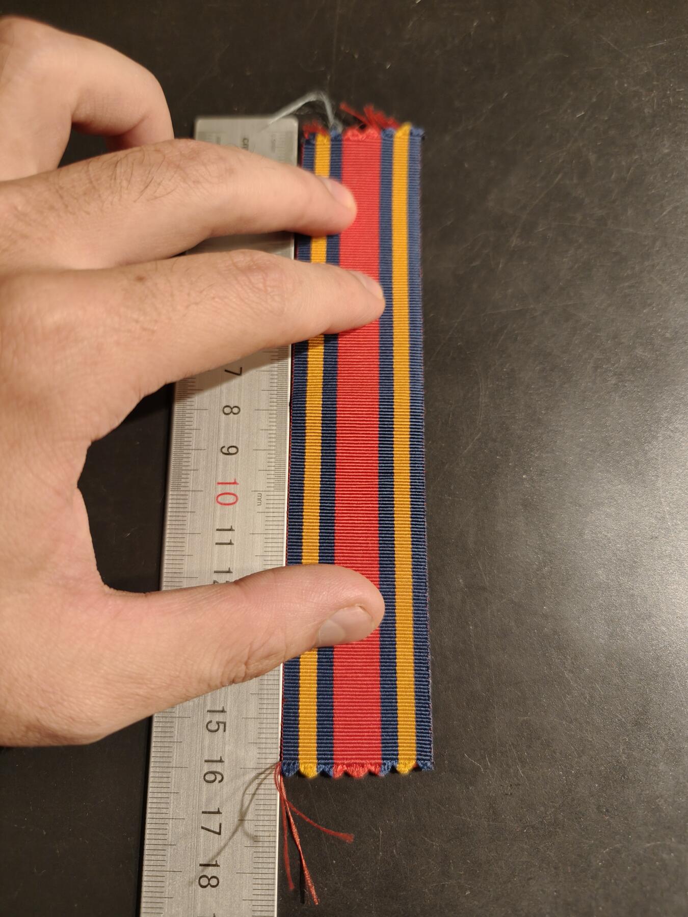 老王徽章第163期 13-15日三场连拍 16日统一发货  13、14日结束后可寄存 英国二战缅甸之星绶带     16cm