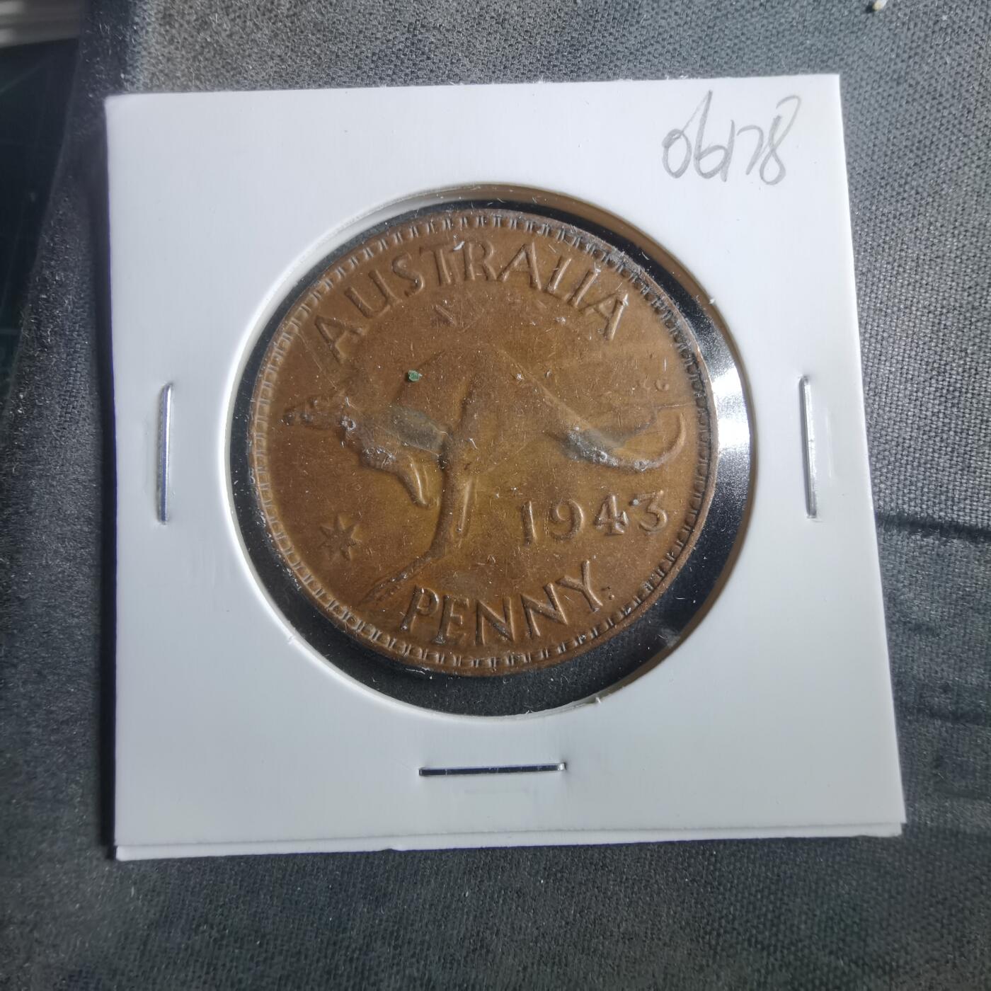 沼泽如烟--第906场 澳大利亚1943年1便士