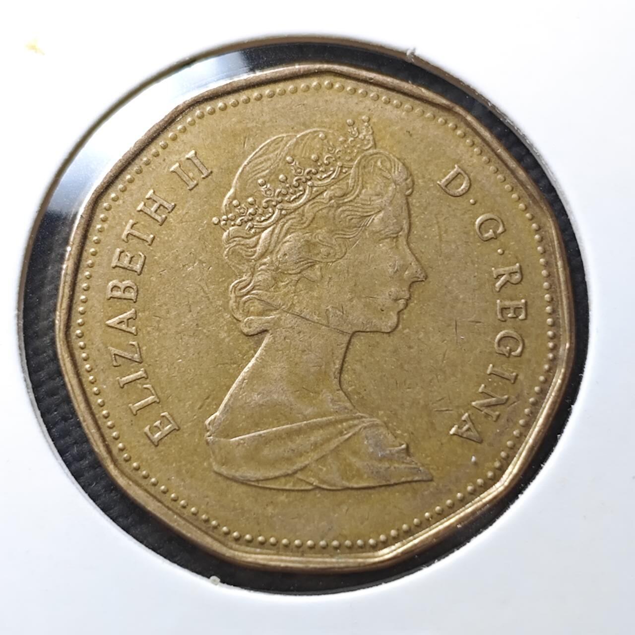 KK钱币收藏小铺  第371场  2月预留时间 周末发货  加拿大1元