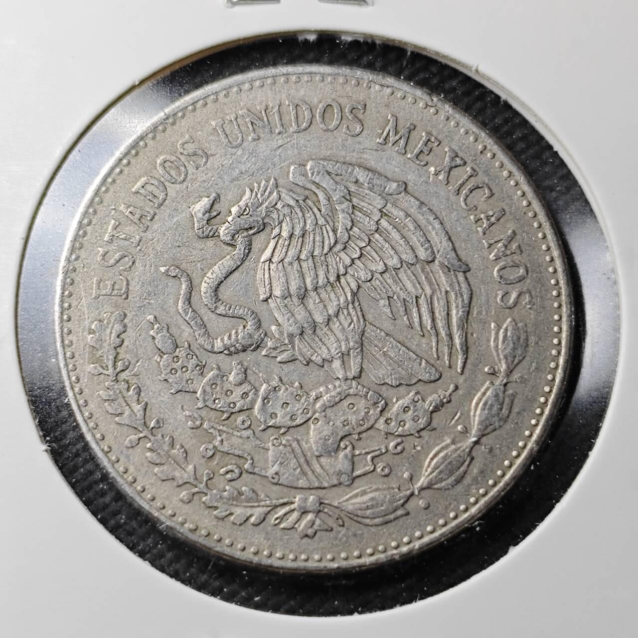 KK钱币收藏小铺  第371场  2月预留时间 周末发货  墨西哥20比索