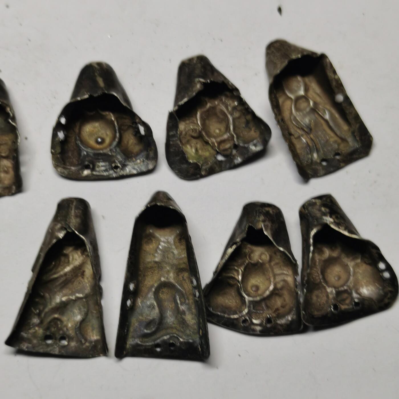 藏珍品阁专场80期 清代老银寿星佛公等，按现在老银价都得几百元