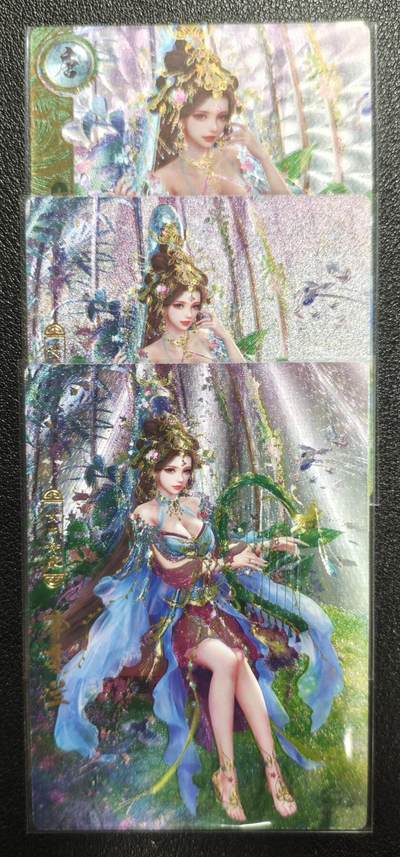 天玑星卡拍第138期《11.17周一截拍》持续收拍收评中 满赠卡需备注 - 卡玩帕克 神州百花谱 李季兰 粗闪 三张