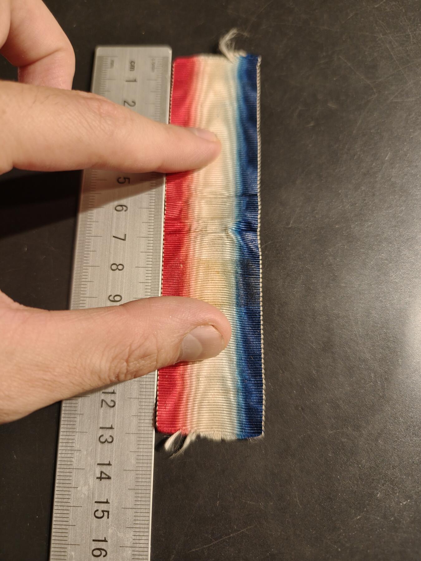 老王徽章第163期 13-15日三场连拍 16日统一发货  13、14日结束后可寄存 英国一战之星绶带 13cm 