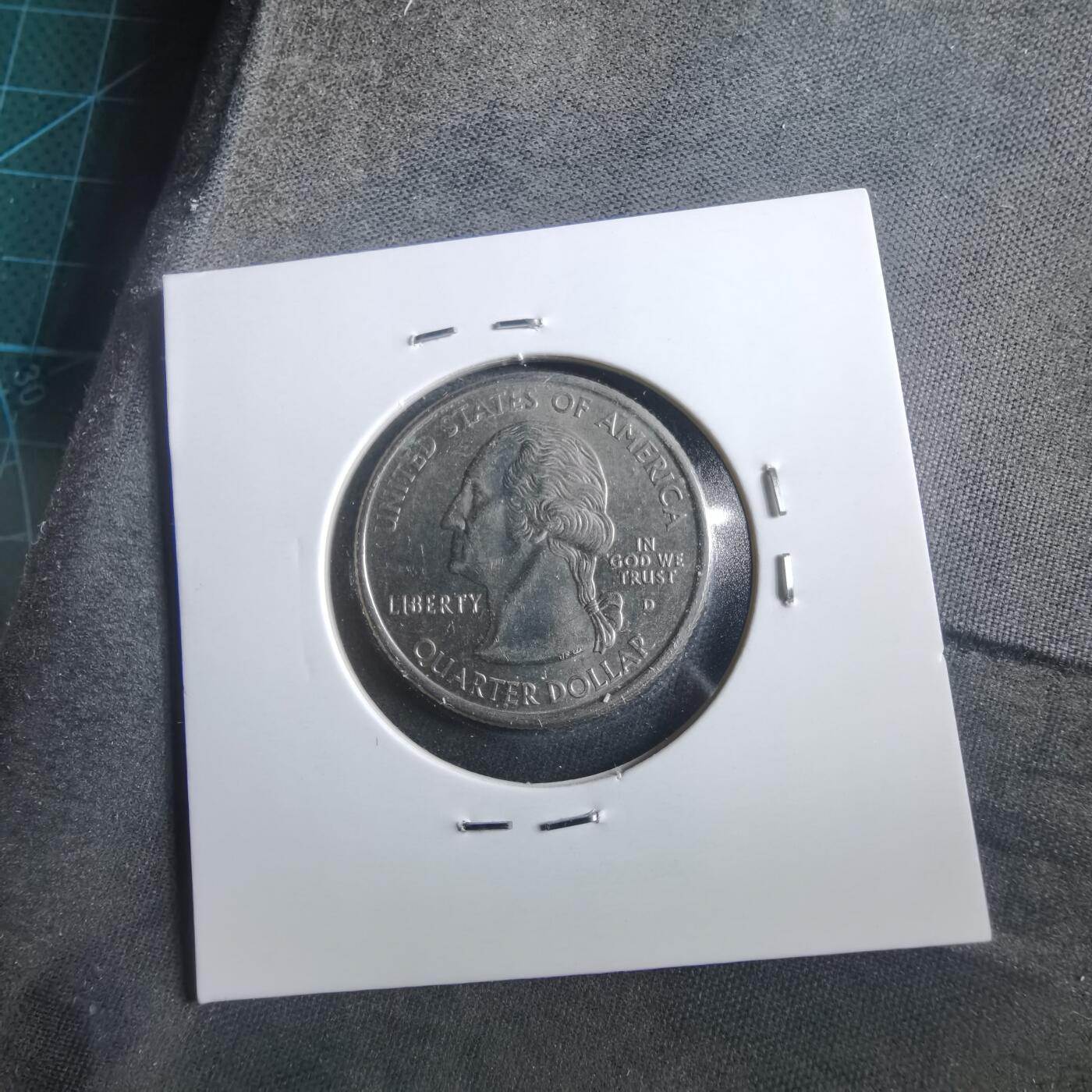 沼泽如烟--第906场 2000年25分纪念币