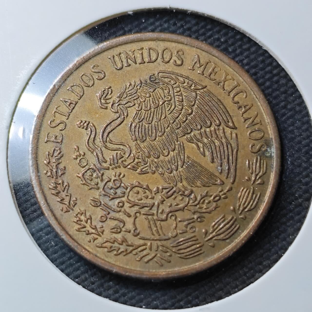 KK钱币收藏小铺  第371场  2月预留时间 周末发货  1973墨西哥20分铜币