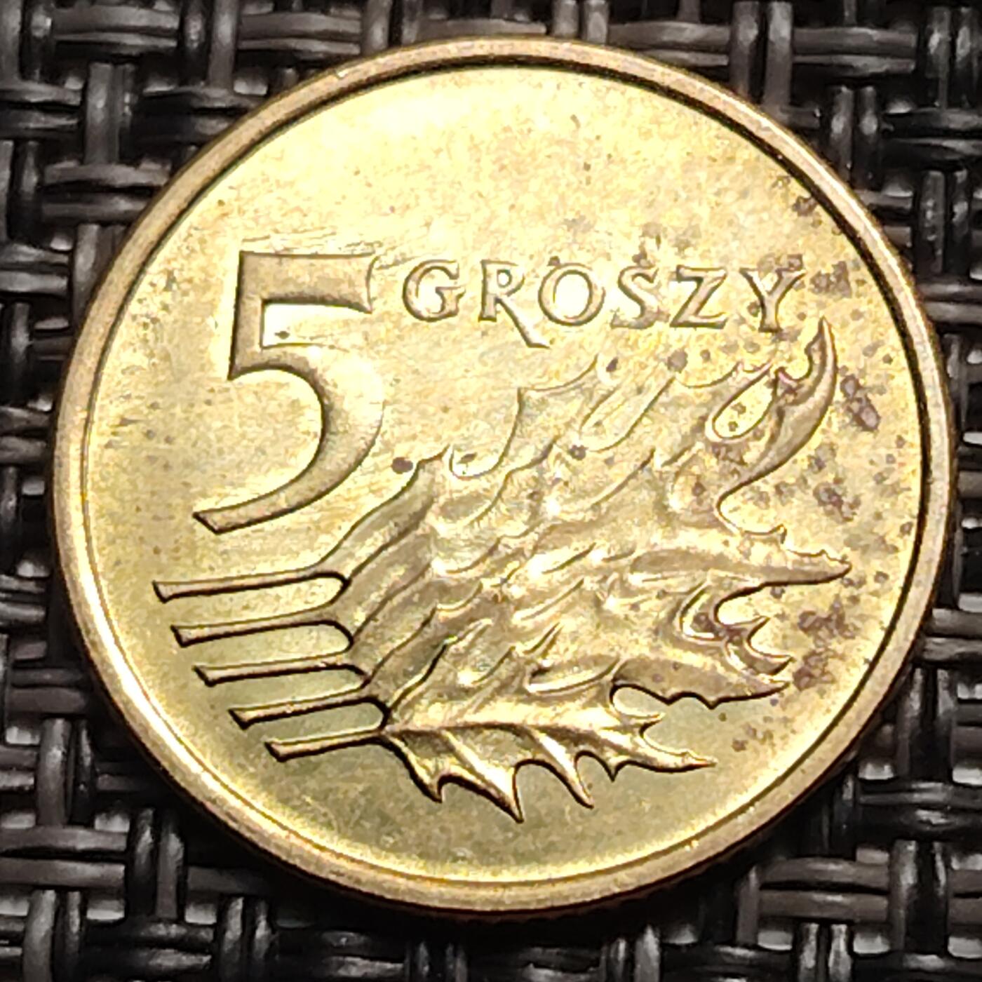 布加迪🐬～世界钱币(上海)🌾第 259 期 /  各国套币和散币 波兰🇵🇱 2003年 5格罗申