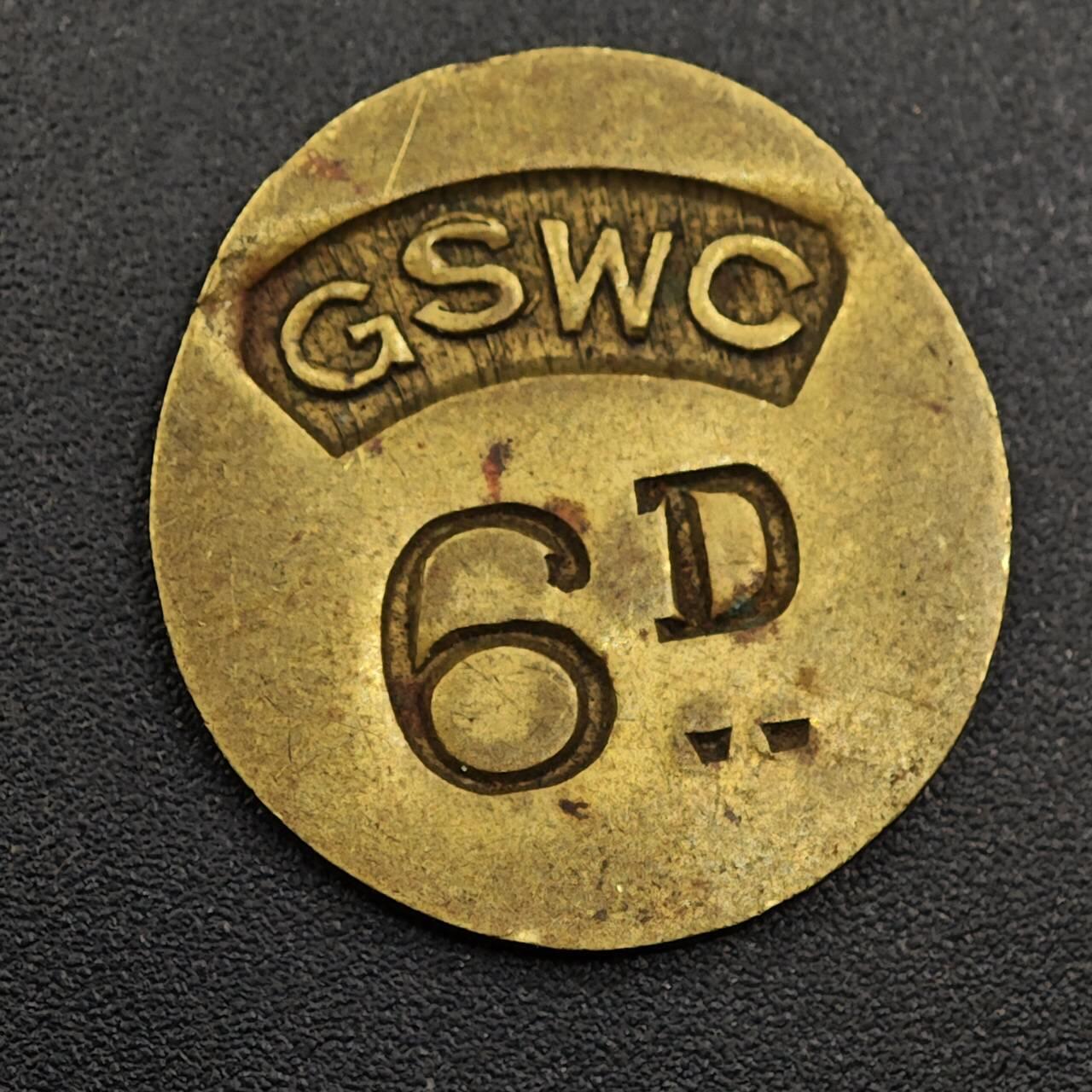 【淘币小摊】限时拍第七百九十七拍  老铜币场  满百包邮可预留两周  周一统一发货  英国6便士铜币代币