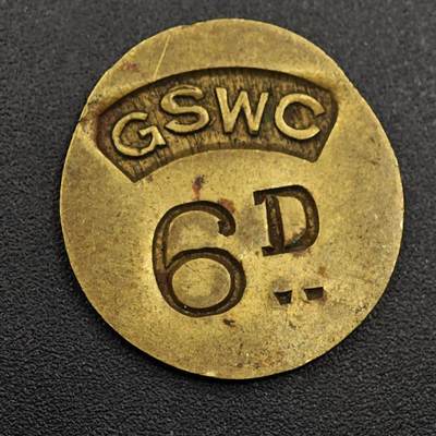 【淘币小摊】限时拍第七百九十七拍  老铜币场  满百包邮可预留两周  周一统一发货  - 英国6便士铜币代币