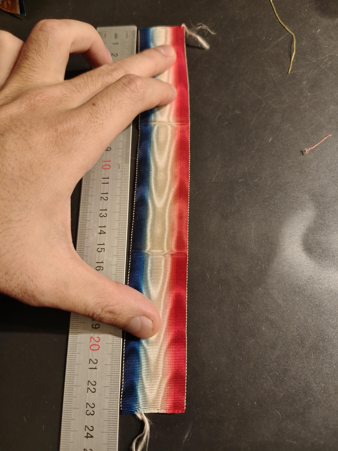 老王徽章第163期 13-15日三场连拍 16日统一发货  13、14日结束后可寄存 英国一战之星绶带  23cm 