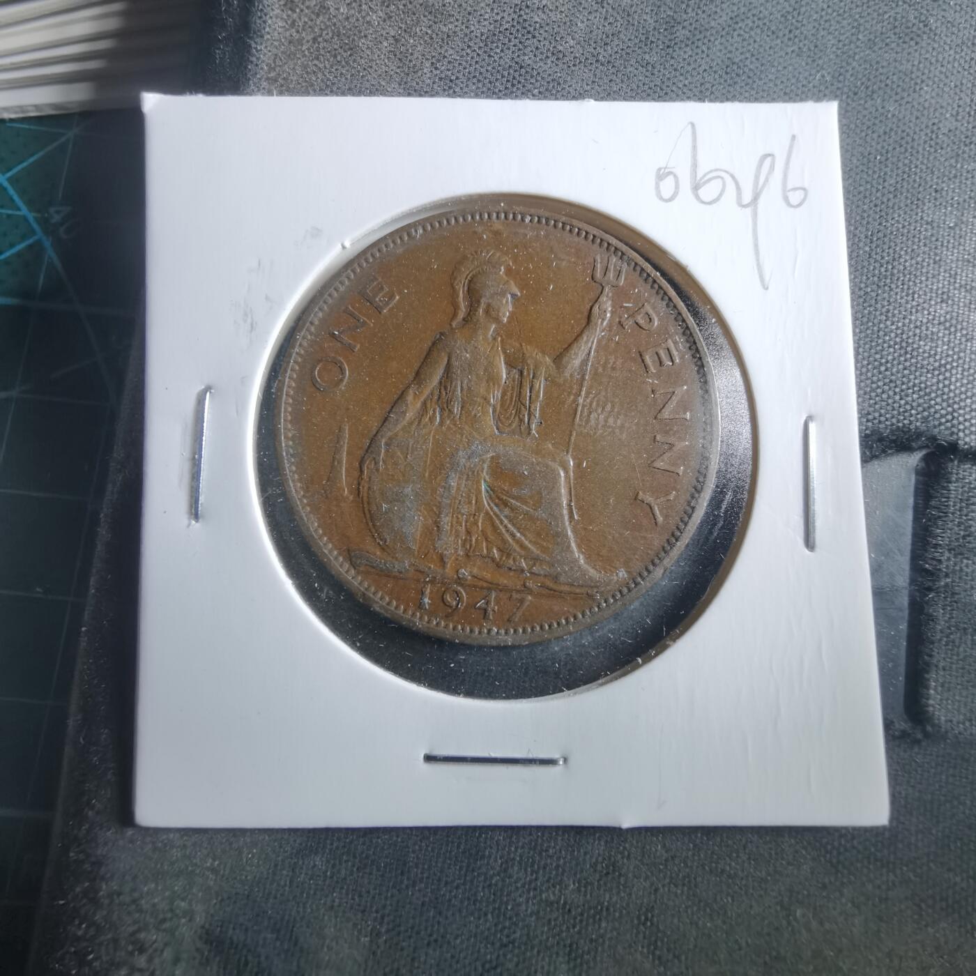 沼泽如烟--第906场 英国1947年1便士