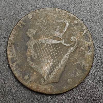 【淘币小摊】限时拍第七百九十七拍  老铜币场  满百包邮可预留两周  周一统一发货  - 爱尔兰半便士铜币