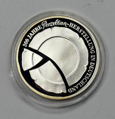 S&S Numismatic世界钱币-拍卖 第115期  - 德国2010年 德国瓷器制造300周年 10欧元精制纪念银币 18克925银