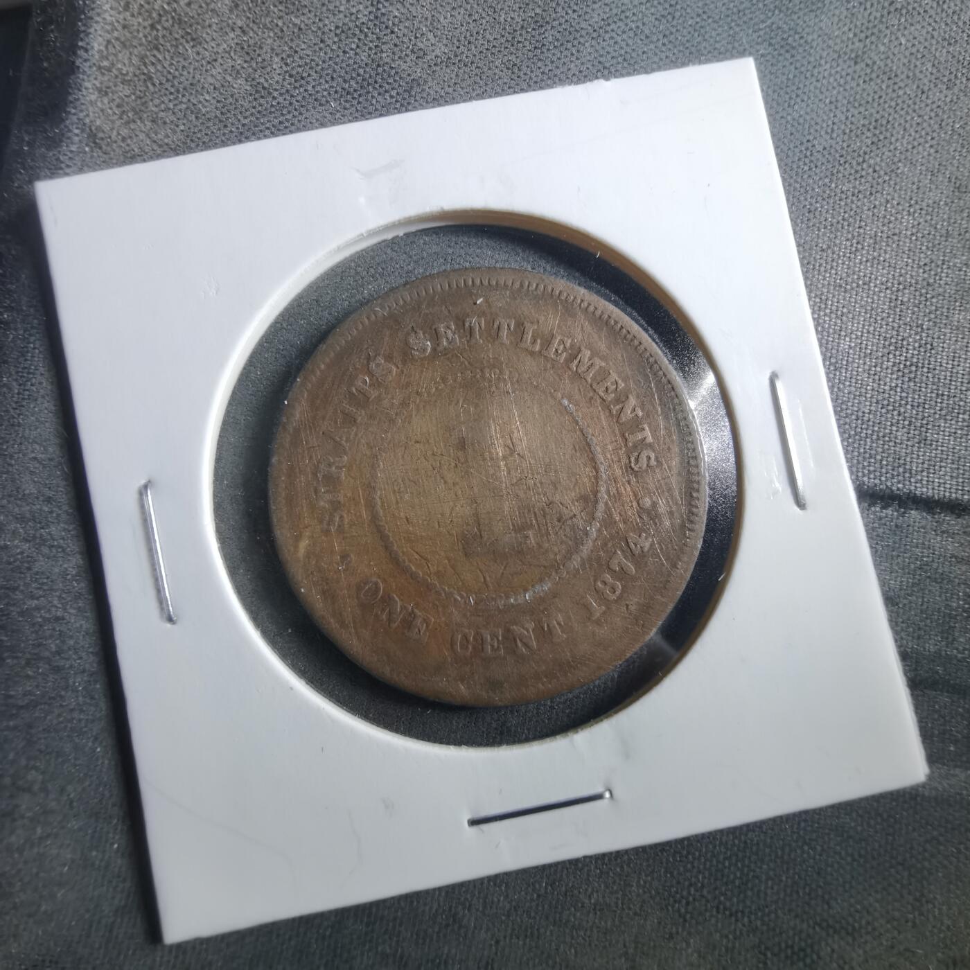 沼泽如烟--第906场 英属海峡1874年一分