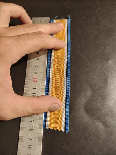 老王徽章第163期 13-15日三场连拍 16日统一发货  13、14日结束后可寄存 - 英国一战纪念绶带 16cm 