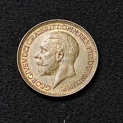 【全场包邮】纯粹捡漏拍478场（免费代拍第15场） - 英国1935年乔治五世1法新铜币