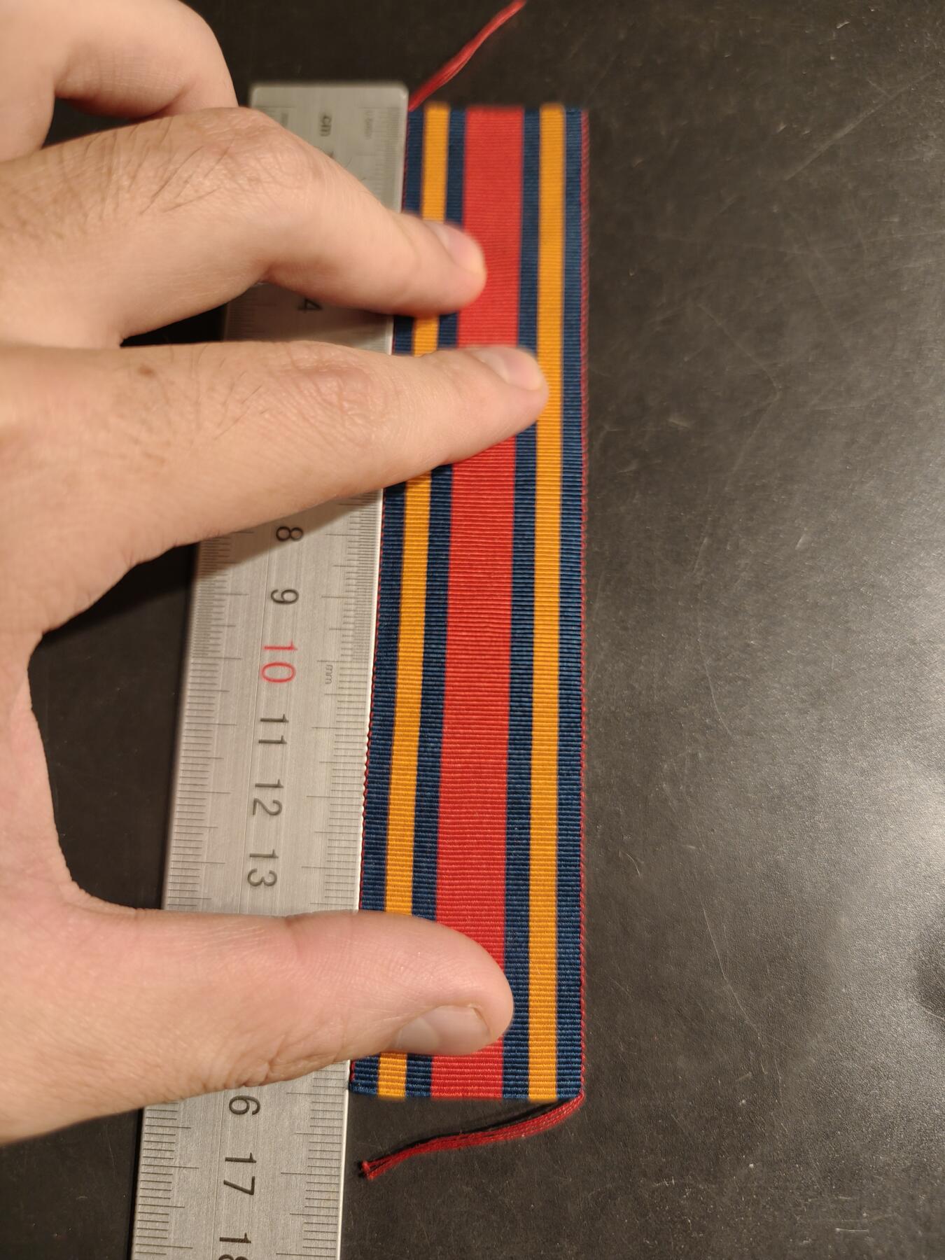 老王徽章第163期 13-15日三场连拍 16日统一发货  13、14日结束后可寄存 英国二战缅甸之星绶带    16cm