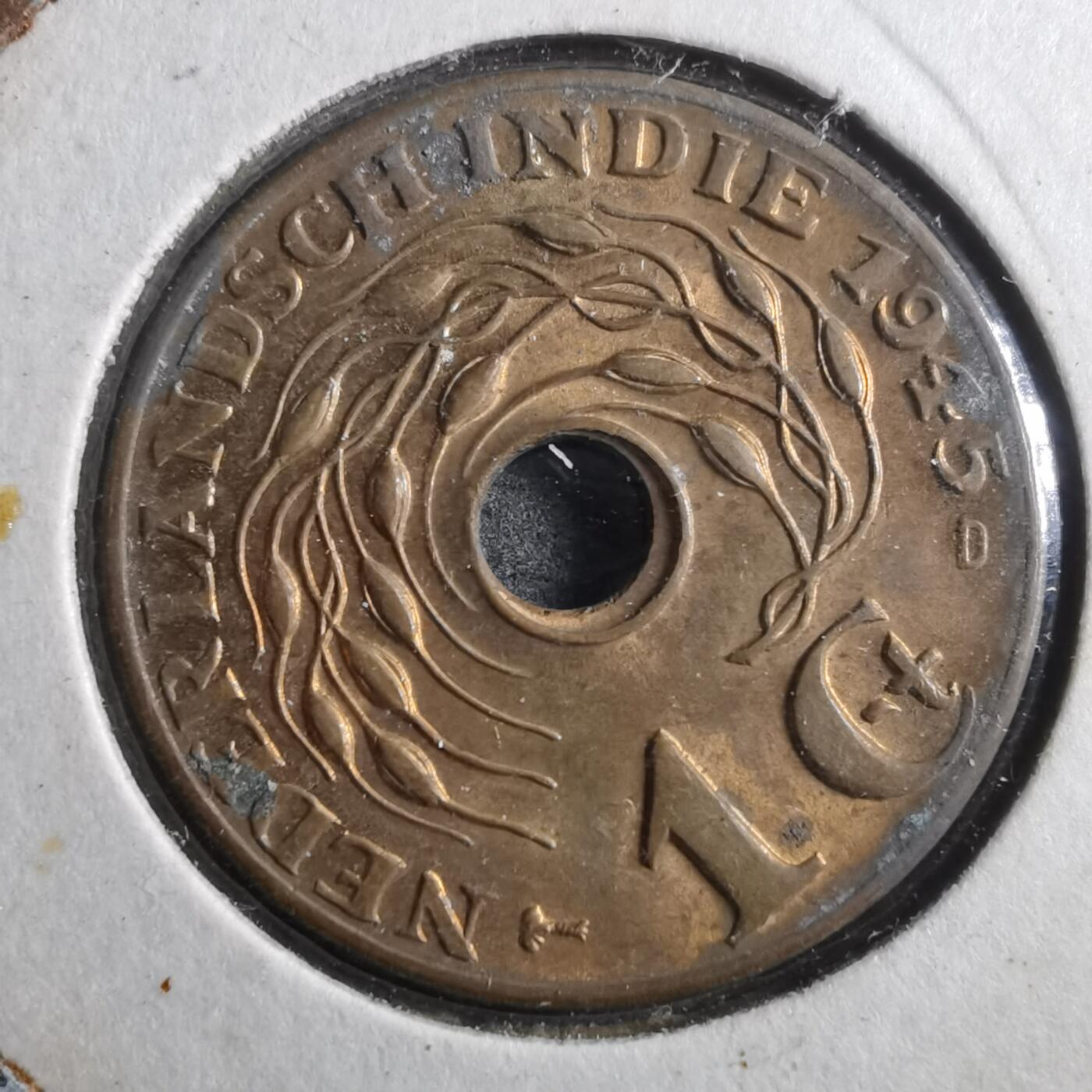 沼泽如烟--第906场 荷属东印度1945年一分