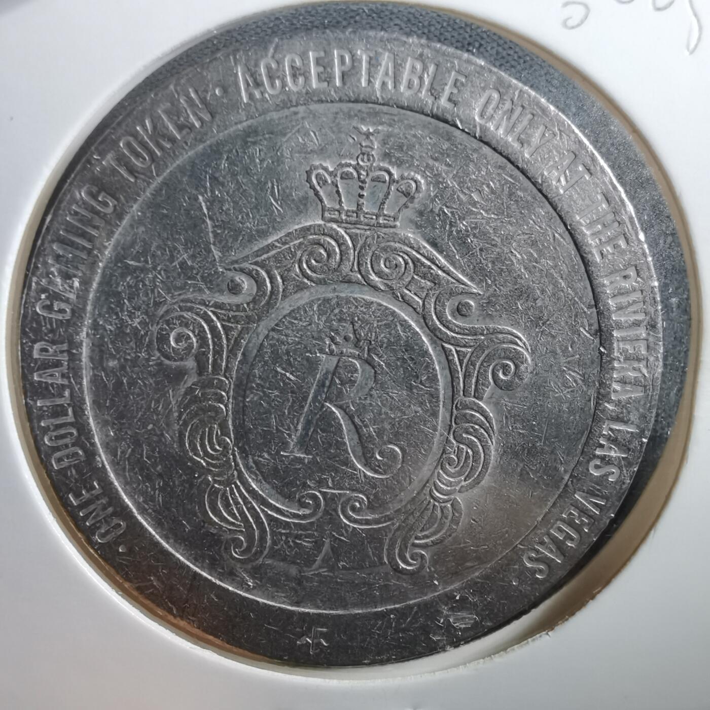 沼泽如烟--第906场 拉斯维斯加1981年一元代币