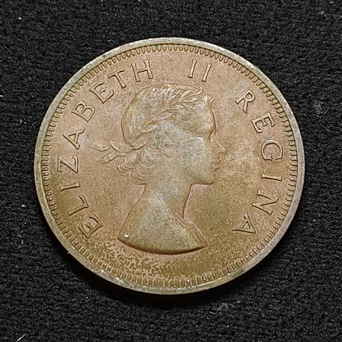 【全场包邮】纯粹捡漏拍478场（免费代拍第15场） 南非1953年女王1便士铜币