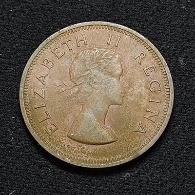 【全场包邮】纯粹捡漏拍478场（免费代拍第15场） - 南非1953年女王1便士铜币