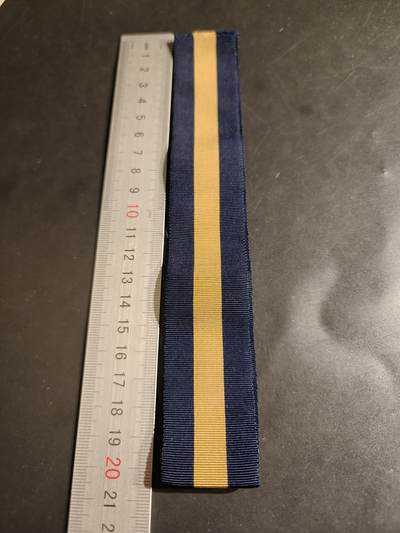 老王徽章第163期 13-15日三场连拍 16日统一发货  13、14日结束后可寄存 -  英国好望角通用服役绶带.    42cm