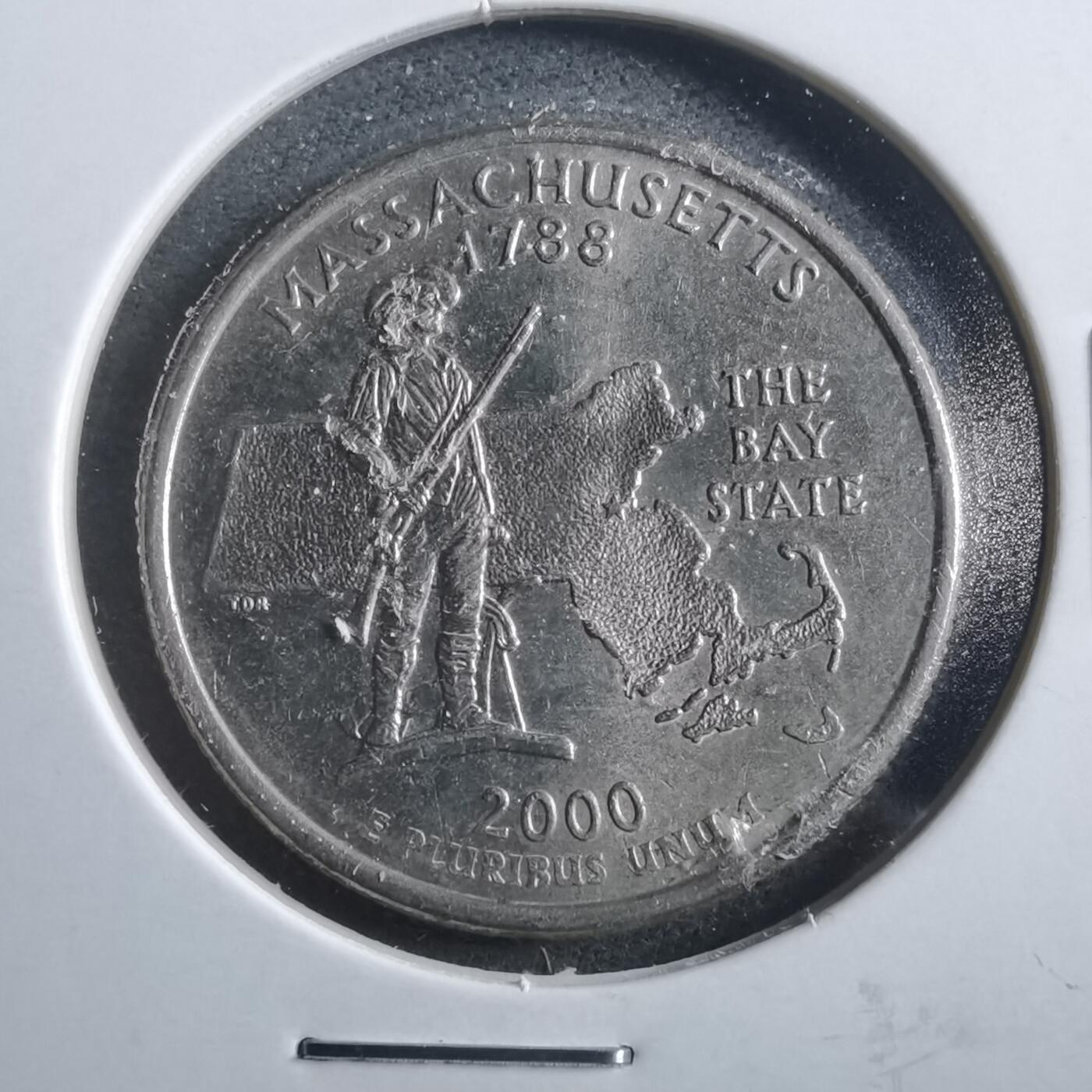 沼泽如烟--第906场 2000年25分纪念币