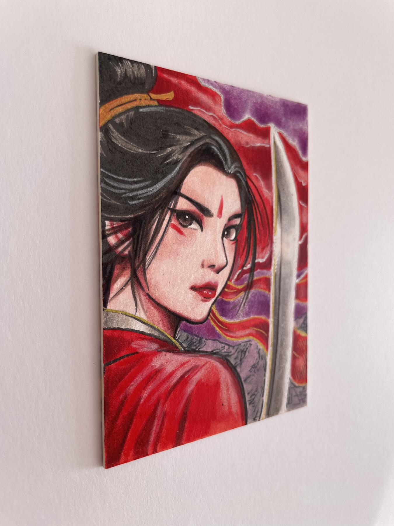 天玑星卡拍第138期《11.17周一截拍》持续收拍收评中 满赠卡需备注 【手绘卡】居子 扈三娘 手绘卡