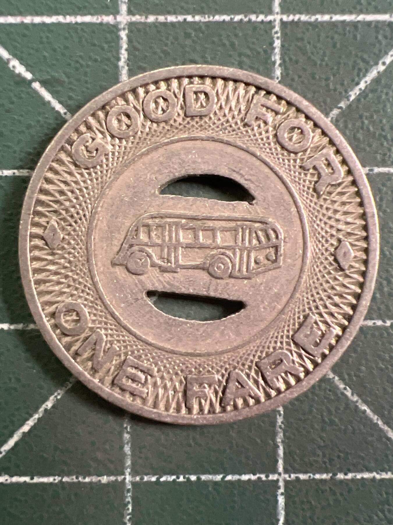 第1047 硬币专场 （无押金，捡漏，全场50包邮，偏远地区除外，接收代拍业务，本店十天发一次货） 公交代用币