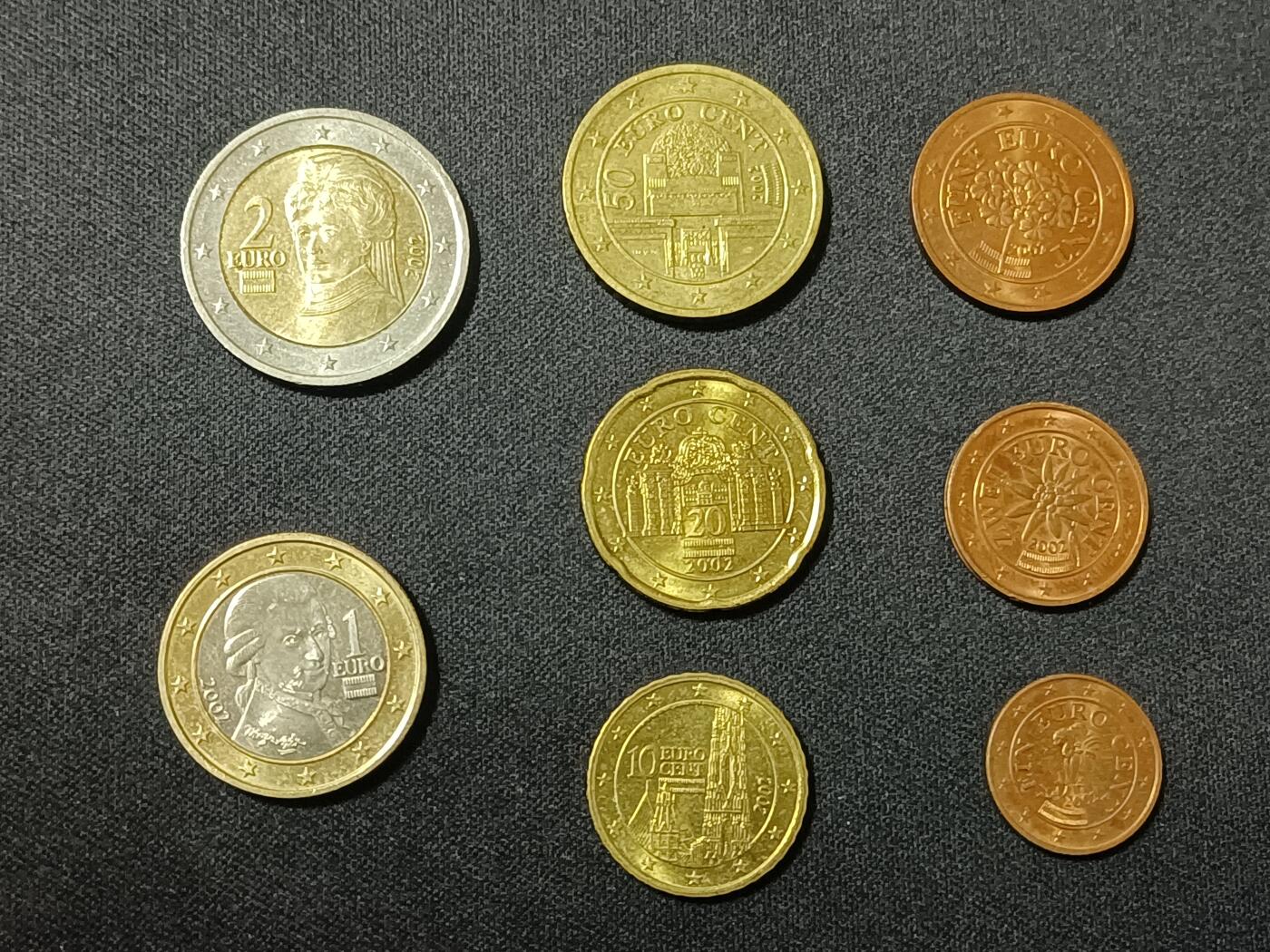 【游宝拍卖】乙巳蛇年90期 全场包邮 第三季收官场 奥地利🇦🇹欧元 2002年