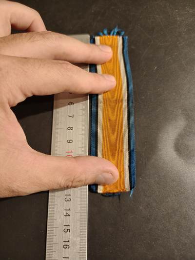 老王徽章第163期 13-15日三场连拍 16日统一发货  13、14日结束后可寄存 -  英国一战纪念绶带  12cm