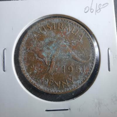 沼泽如烟--第906场 - 澳大利亚1951年1便士