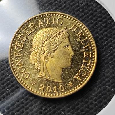 KK钱币收藏小铺  第371场  2月预留时间 周末发货 -  瑞士5分 好品