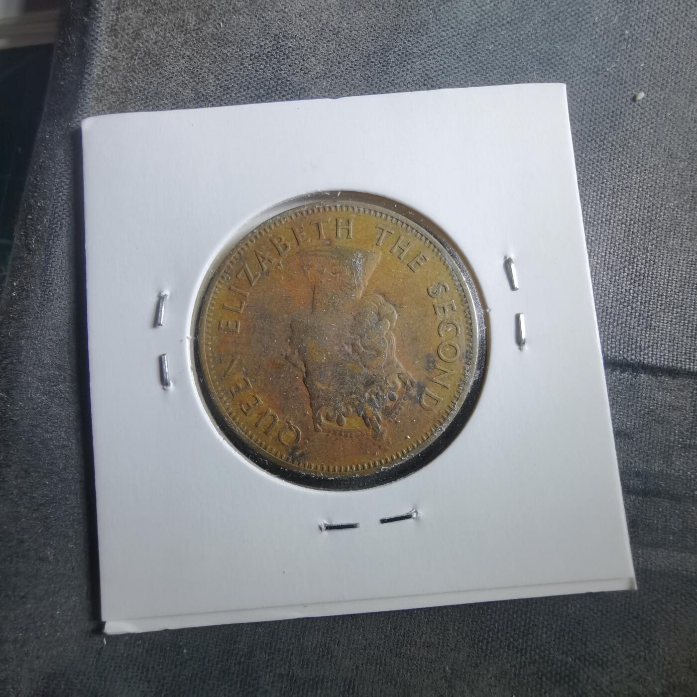 沼泽如烟--第906场 牙买加1966年1便士