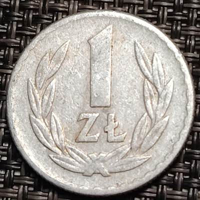 布加迪🐬～世界钱币(上海)🌾第 259 期 /  各国套币和散币 - 波兰🇵🇱 1966年 1兹罗提