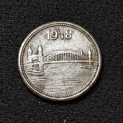 【全场包邮】纯粹捡漏拍478场（免费代拍第15场） - 德国紧急状态波恩1918年10芬尼铁币