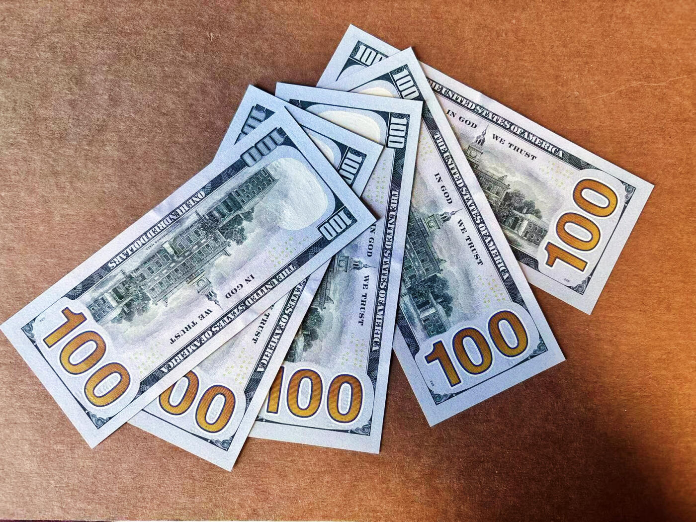 【Blue Auction】世界纸币精拍第751期——18级TOP拍卖/信誉/品质/专业/高效💫 【一组5张】美国 2017年100美金 全新UNC