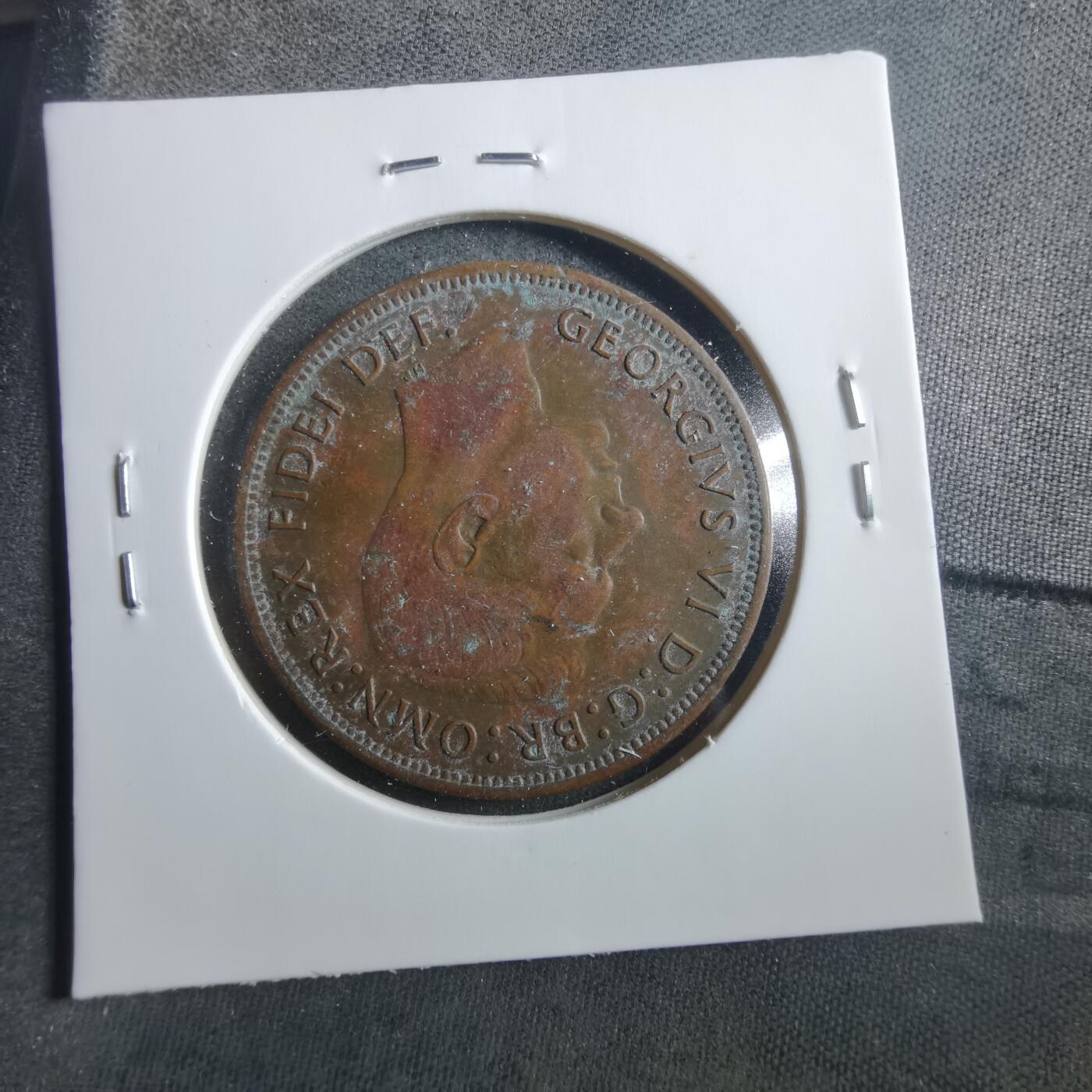 沼泽如烟--第906场 澳大利亚1951年1便士