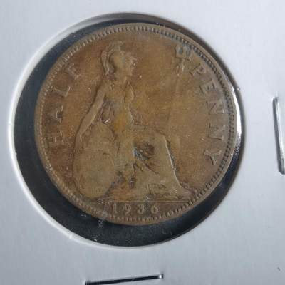 沼泽如烟--第906场 - 英国1936年半便士