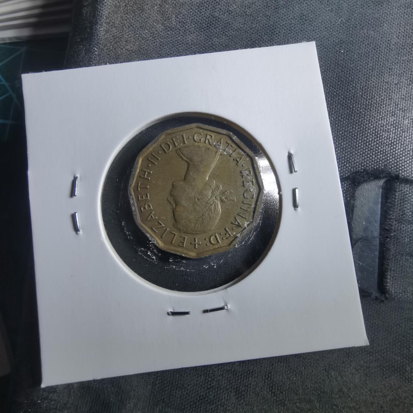 沼泽如烟--第906场 英国1962年3便士