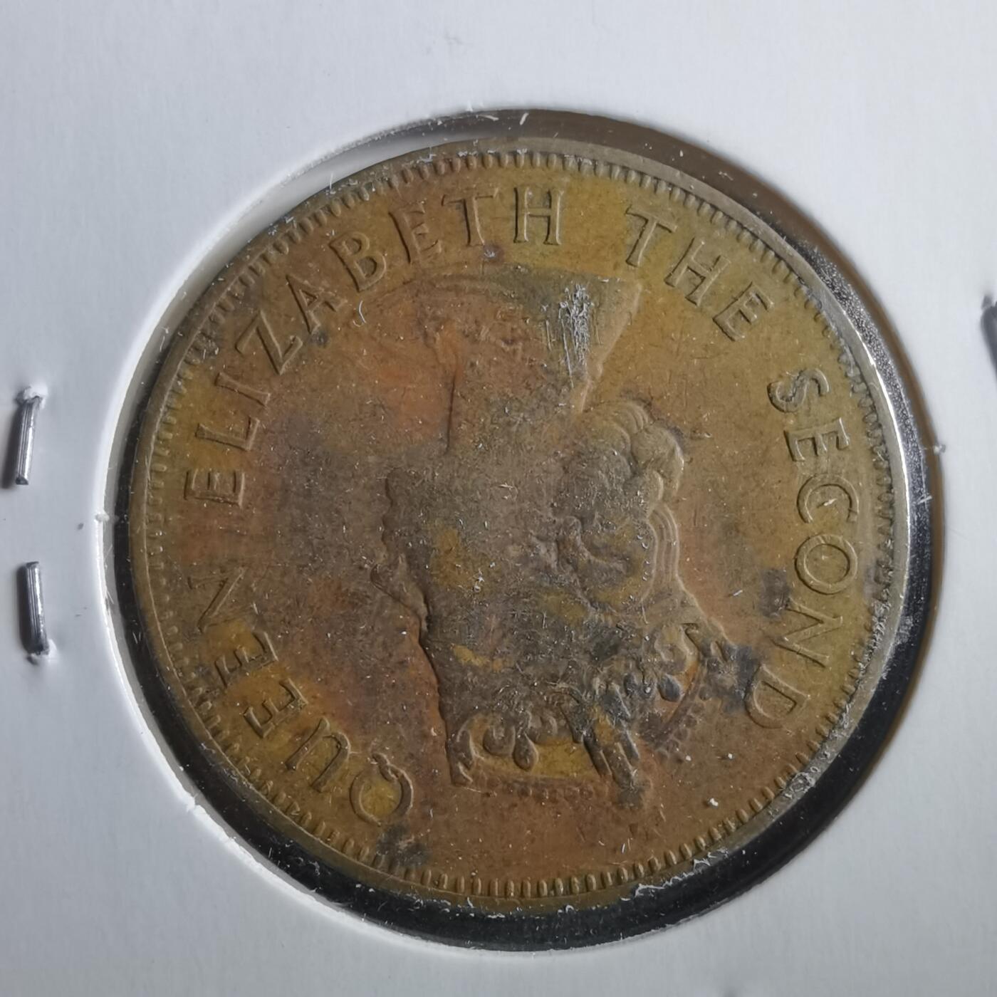 沼泽如烟--第906场 牙买加1966年1便士