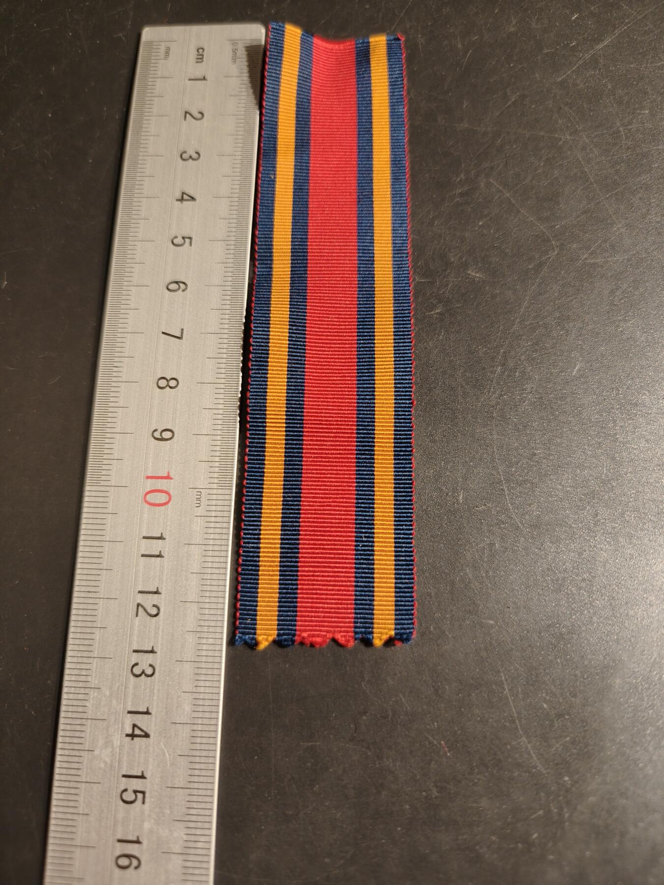 老王徽章第163期 13-15日三场连拍 16日统一发货  13、14日结束后可寄存 英国二战缅甸之星绶带    12.5cm 