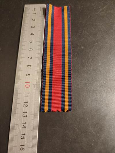 老王徽章第163期 13-15日三场连拍 16日统一发货  13、14日结束后可寄存 - 英国二战缅甸之星绶带    12.5cm 