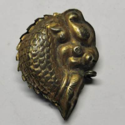 藏珍品阁专场80期 - 清末老银鎏金鱼化龙