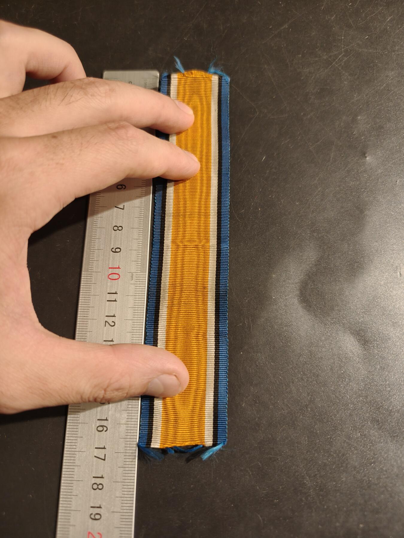 老王徽章第163期 13-15日三场连拍 16日统一发货  13、14日结束后可寄存 英国一战纪念绶带 17cm 