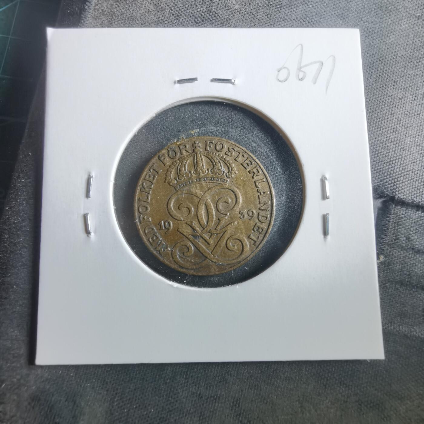 沼泽如烟--第906场 瑞典1939年2欧尔