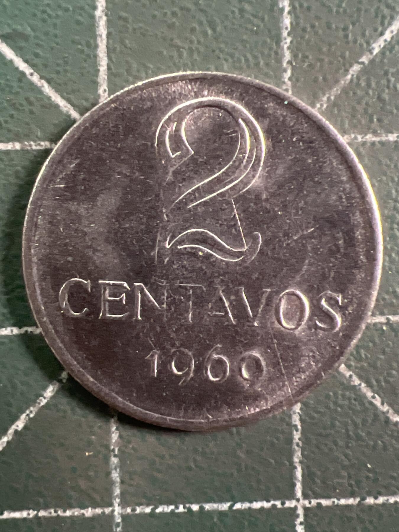 第1048 硬币专场 （无押金，捡漏，全场50包邮，偏远地区除外，接收代拍业务，本店十天发一次货） 巴西2分